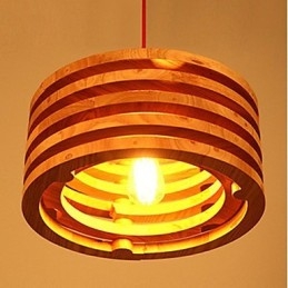 Willow Wood Lamp Chandelier Wooden