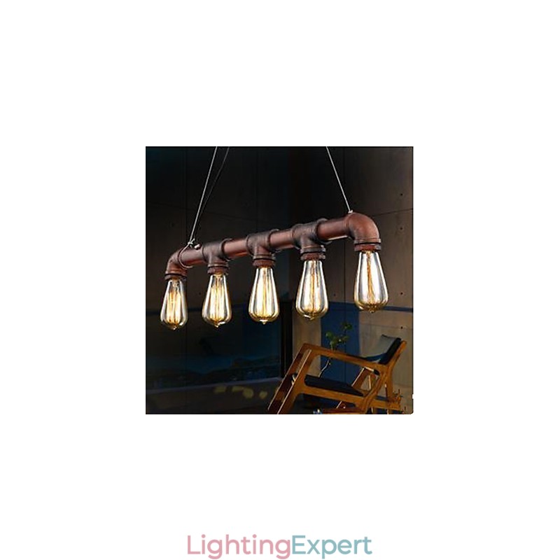 American Country Industrial Porch Loft Conduit Droplight