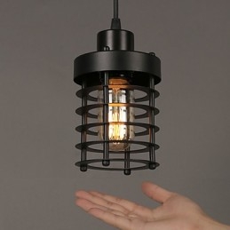 Retro Circle Of Single Head Lamps And Lanterns Character Art Chandelier Lamp