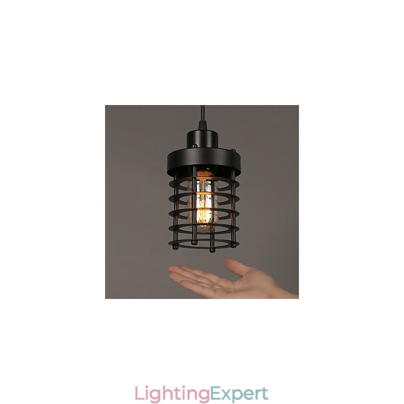 Retro Circle Of Single Head Lamps And Lanterns Character Art Chandelier Lamp