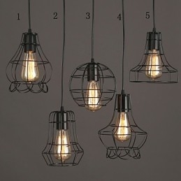 Originality To Restore Ancient Ways Single Head Wrought Iron Chandelier