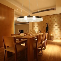 Crystal Pendant Light Golden Modern Lamp