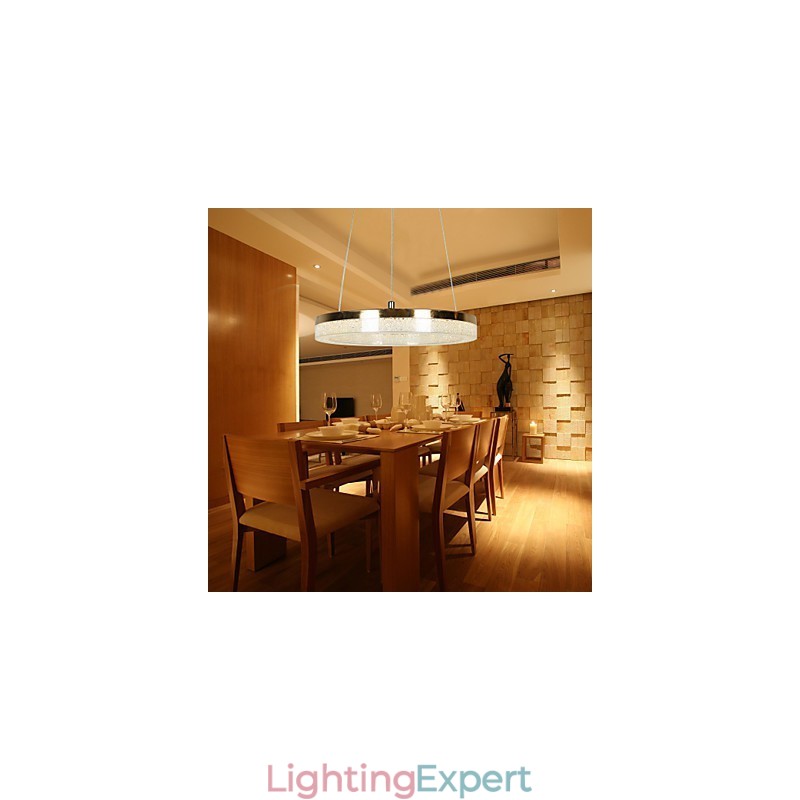 Crystal Pendant Light Golden Modern Lamp