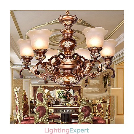 Chandelier Traditional Classic Retro Metal Chandelier Traditional Classic Retro Metal