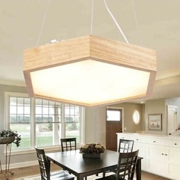 Modern Contemporary Country Mini Style Others Wood Bamboo Pendant Light