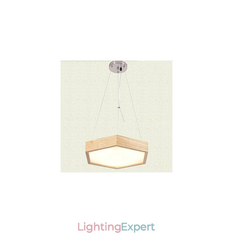 Modern Contemporary Country Mini Style Others Wood Bamboo Pendant Light