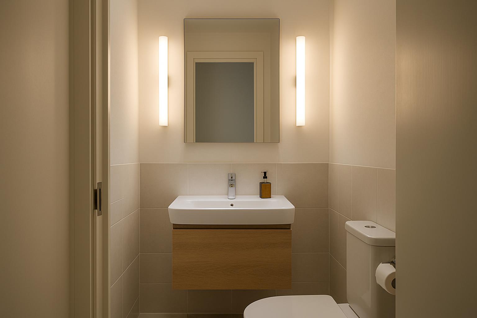 A Bathroom Lighting Plan That Works Morning and Night
