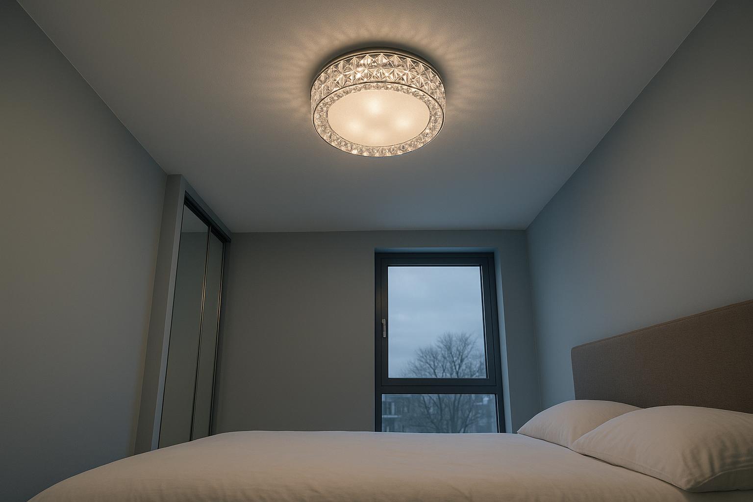 The View from the Pillow: Crystal Lighting for a Calm Bedroom