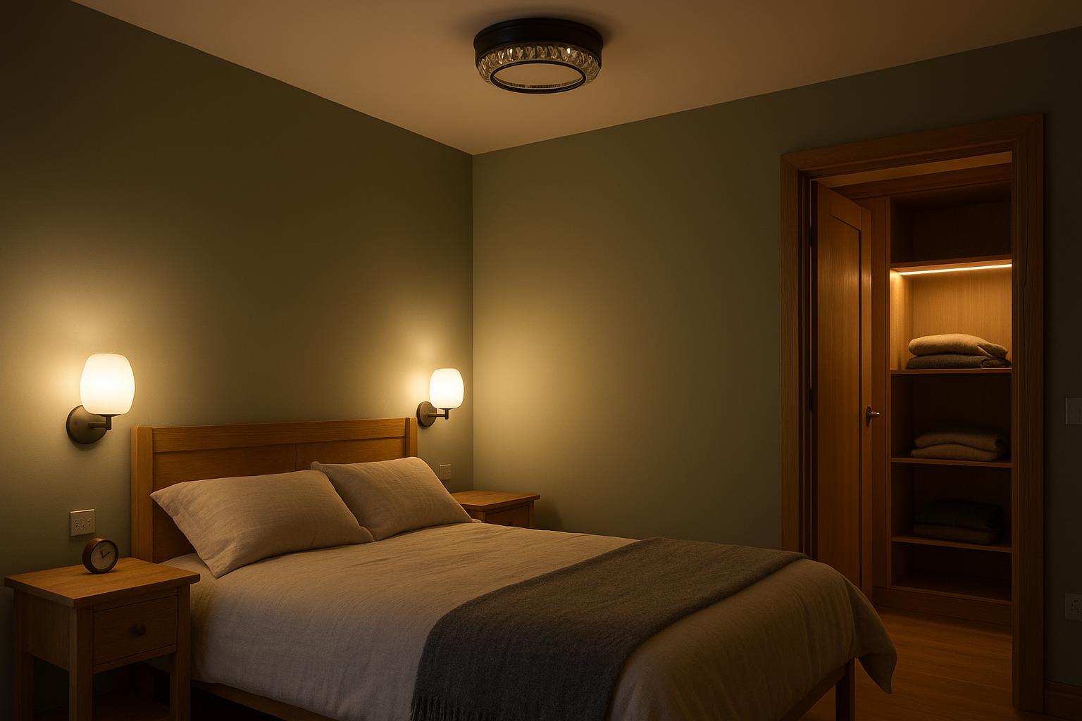 The View from the Pillow: Crystal Lighting for a Calm Bedroom