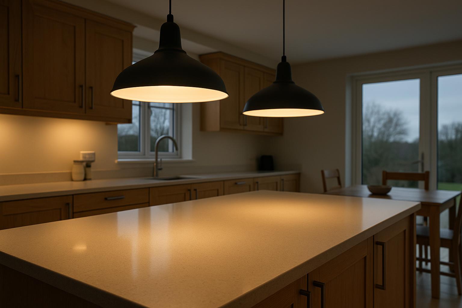 Place Pendant Lights Around the Room, Not Just the Ceiling