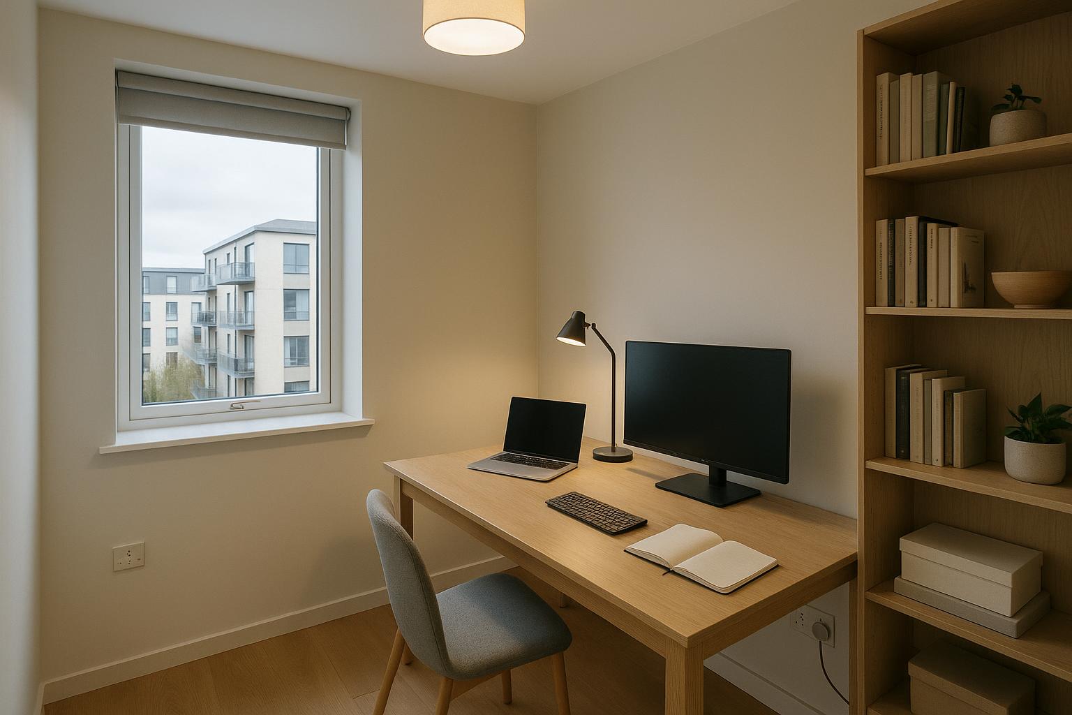 Where Light Should Fall in a Home Office